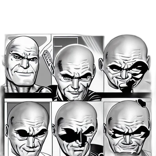 mask, face, comic book art, concept art transparent PNG cut-out