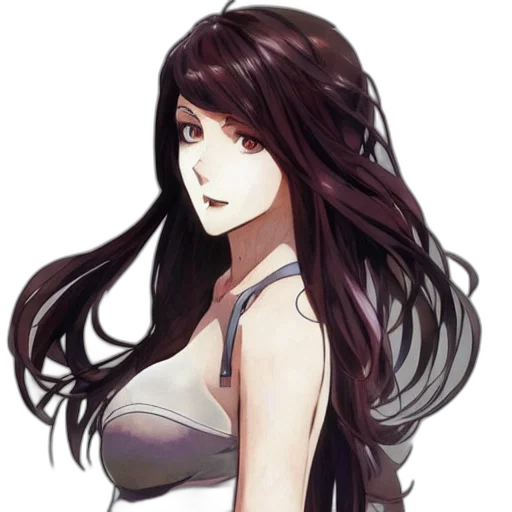 dress, face, staff, pixel art, concept art, fantasy art, anime, dark transparent PNG cut-out
