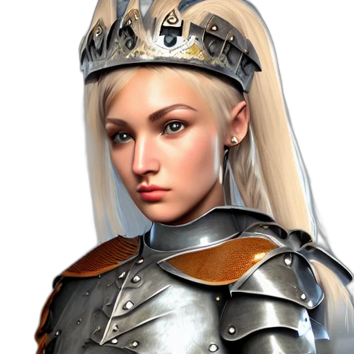 crown, face, sword, staff, fantasy art, 3d render, concept art, photorealistic transparent PNG cut-out