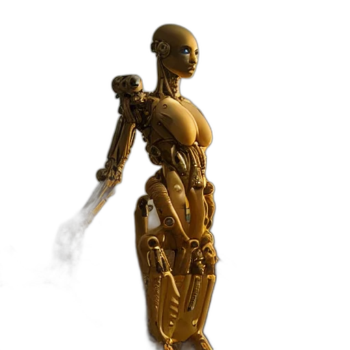 robot, dress, jewelry, weapon transparent PNG cut-out