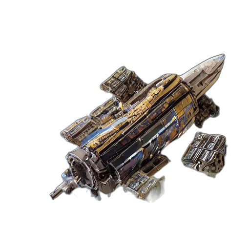 weapon, robot, jewelry, concept art transparent PNG cut-out
