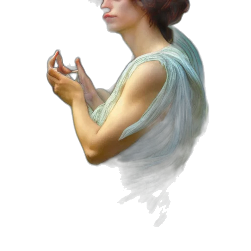 dress, face, jewelry, staff, oil painting, photorealistic, concept art, fantasy art transparent PNG cut-out