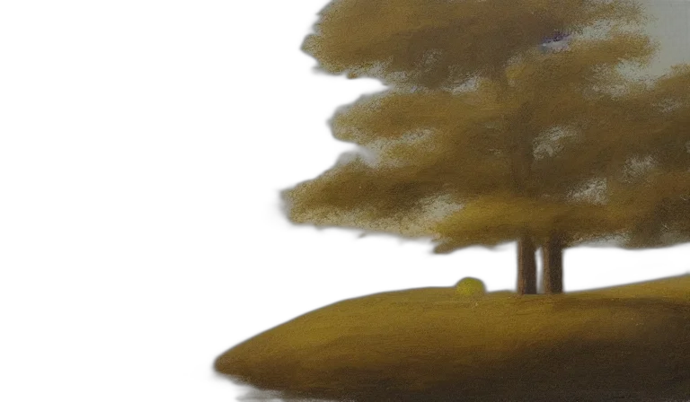 tree, dress, creature, crown, oil painting, photorealistic, concept art, watercolor transparent PNG cut-out