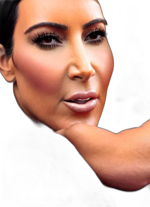 face, creature, mask, hair transparent PNG cut-out