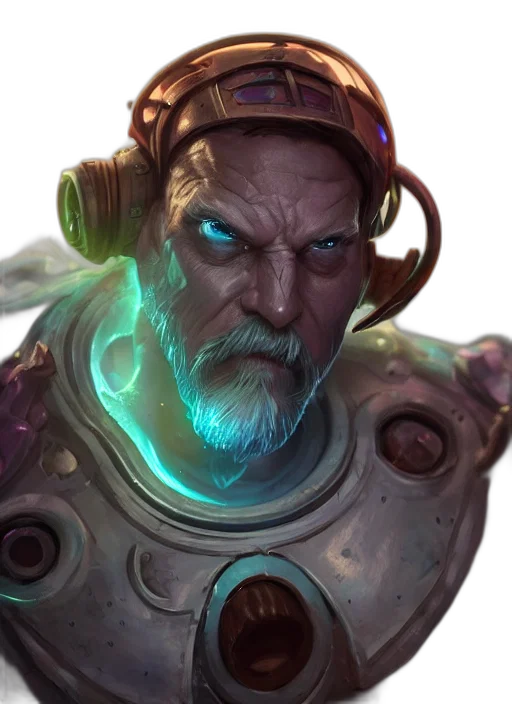 face, staff, fantasy art, concept art transparent PNG cut-out