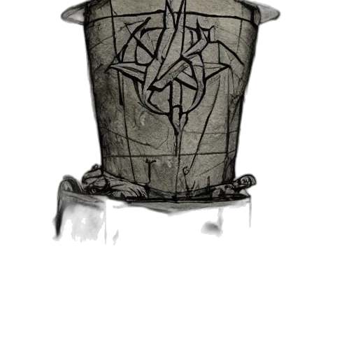 crown, mask, robot, bottle, concept art, 3d render, fantasy art, comic book art transparent PNG cut-out