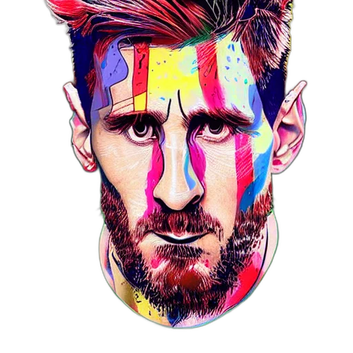 face, hair, cartoon, comic book art transparent PNG cut-out