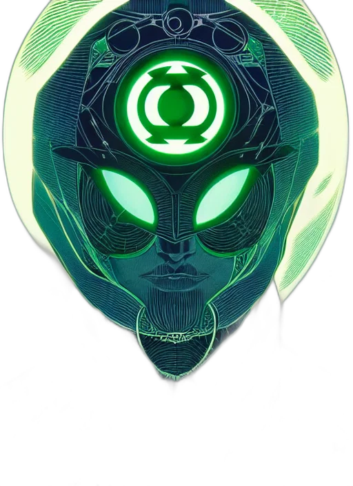 mask, concept art, comic book art, anime transparent PNG cut-out