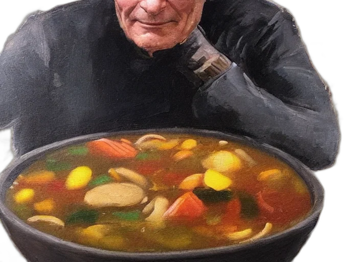 food, jacket, animal, photorealistic, oil painting, oil, painting, patrick transparent PNG cut-out