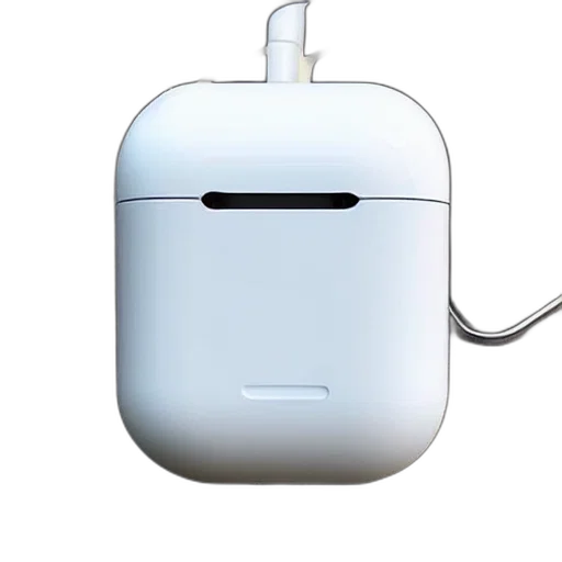robot, face, mask, animal, 3d render, photorealistic, giant, airpod transparent PNG cut-out
