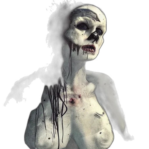 face, mask, creature, staff, concept art, fantasy art, photorealistic, watercolor transparent PNG cut-out