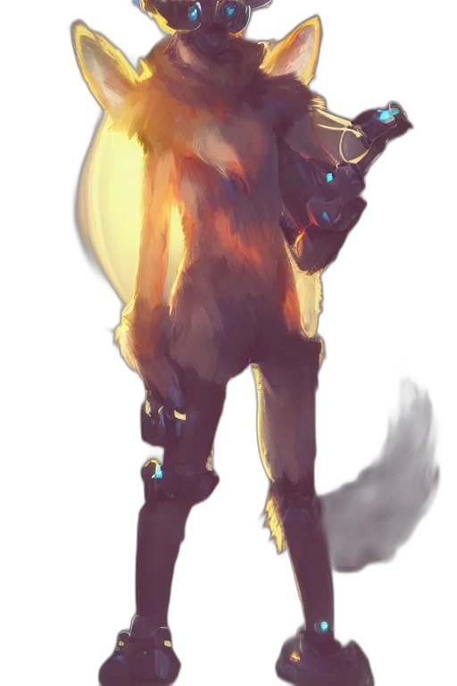 staff, mask, creature, jacket transparent PNG cut-out