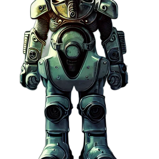 robot, weapon, concept art, 3d render, pixel art, comic book art, green, perfectly transparent PNG cut-out