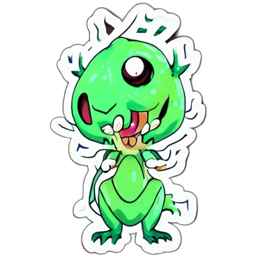 creature, dragon, staff, concept art transparent PNG cut-out