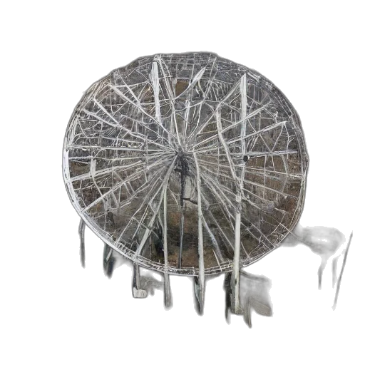 furniture, umbrella, crown, jewelry, 3d render, concept art, outer space, pripyat transparent PNG cut-out