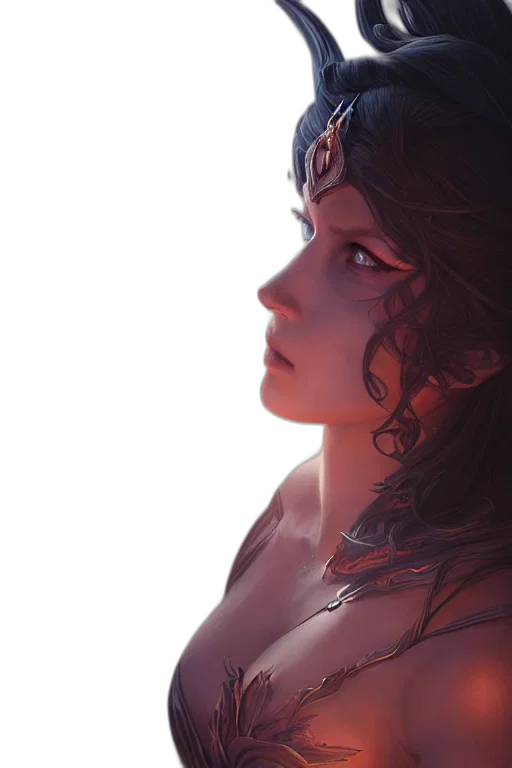 crown, face, jewelry, sword, fantasy art, comic book art, concept art, photorealistic transparent PNG cut-out
