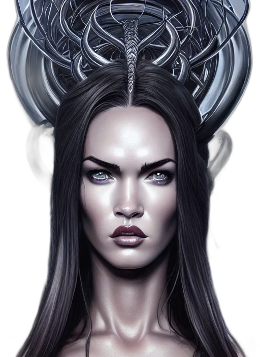 crown, face, mask, creature, fantasy art, concept art, photorealistic, comic book art transparent PNG cut-out