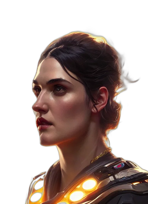 face, jacket, staff, crown transparent PNG cut-out