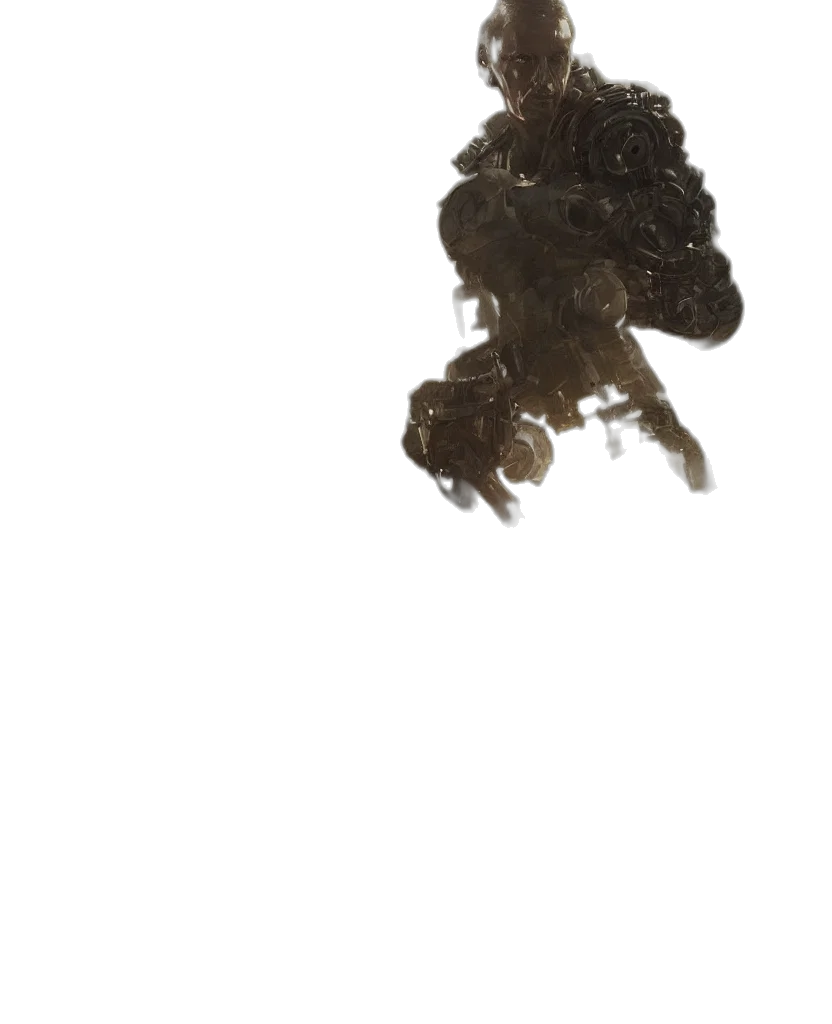 hair, crown, mask, staff transparent PNG cut-out