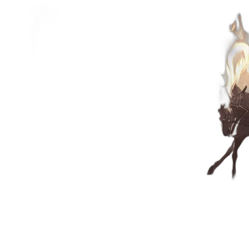 dragon, animal, creature, staff transparent PNG cut-out