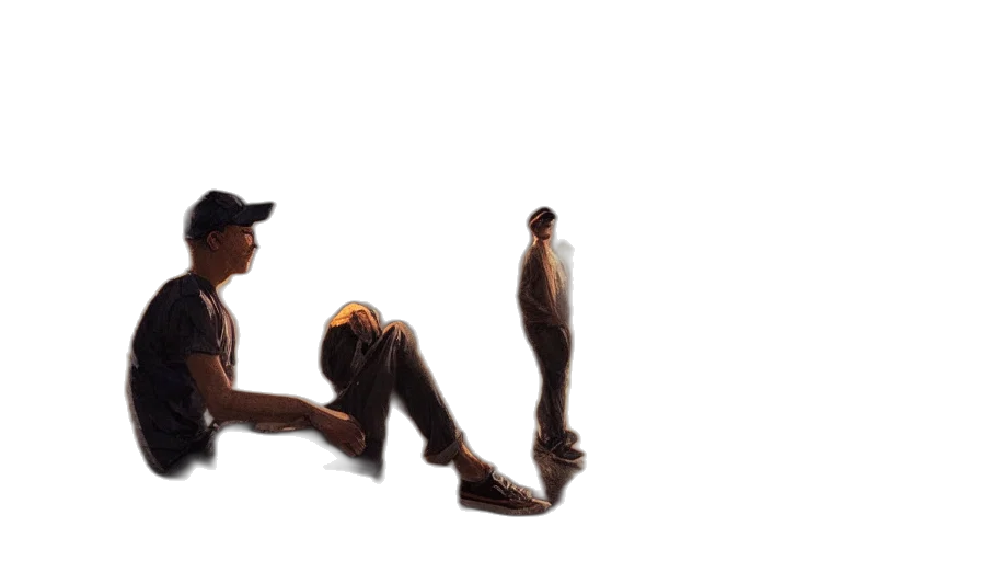 hat, shoes, creature, staff transparent PNG cut-out