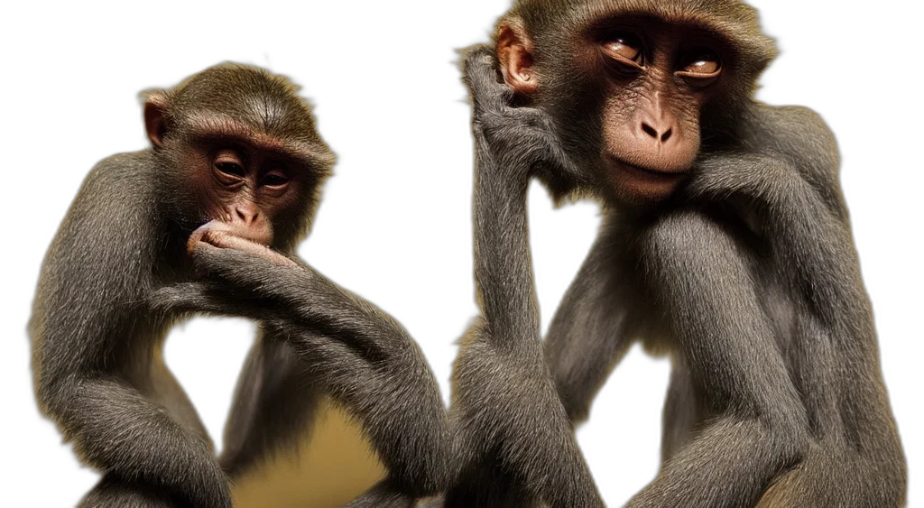 animal, photorealistic, concept art, surrealist transparent PNG cut-out