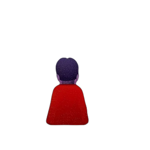 hat, crown, hair, dress, 3d render, pixel art, concept art, outer space transparent PNG cut-out