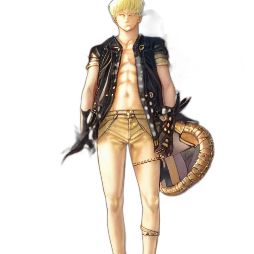 dragon, staff, concept art, fantasy art, pixel art, 3d render, golden, earth tones transparent PNG cut-out