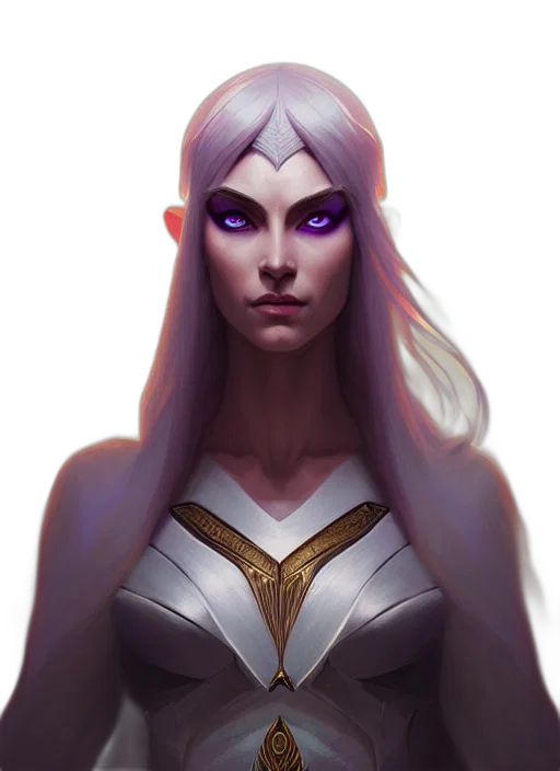 face, staff, crown, fantasy art, concept art, pixel art, comic book art, dark transparent PNG cut-out