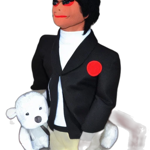staff, jacket, robot, animal, 3d render, cartoon, concept art, comic book art transparent PNG cut-out