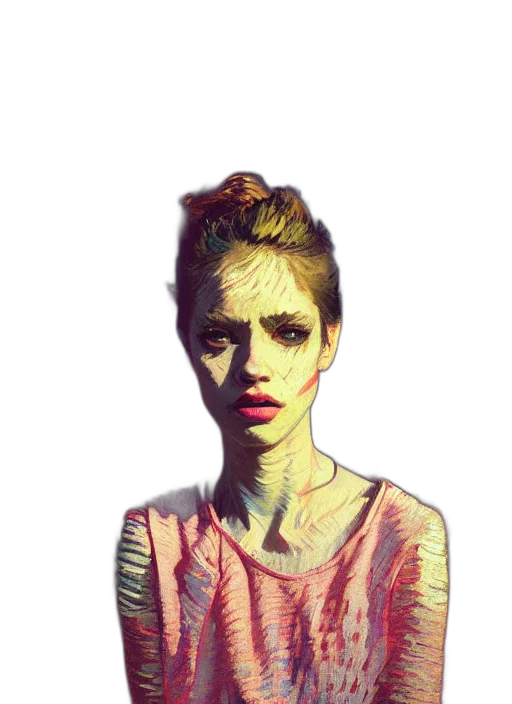 face, dress, creature, mask transparent PNG cut-out