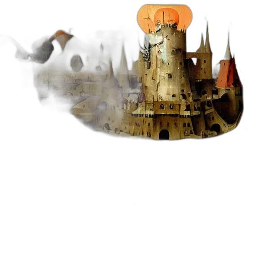 crown, dragon, hat, staff, concept art, fantasy art, 3d render, photorealistic transparent PNG cut-out