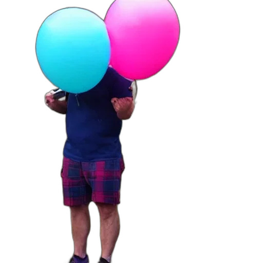 umbrella, staff, hat, creature, 3d render, vaporwave, concept art, photorealistic transparent PNG cut-out