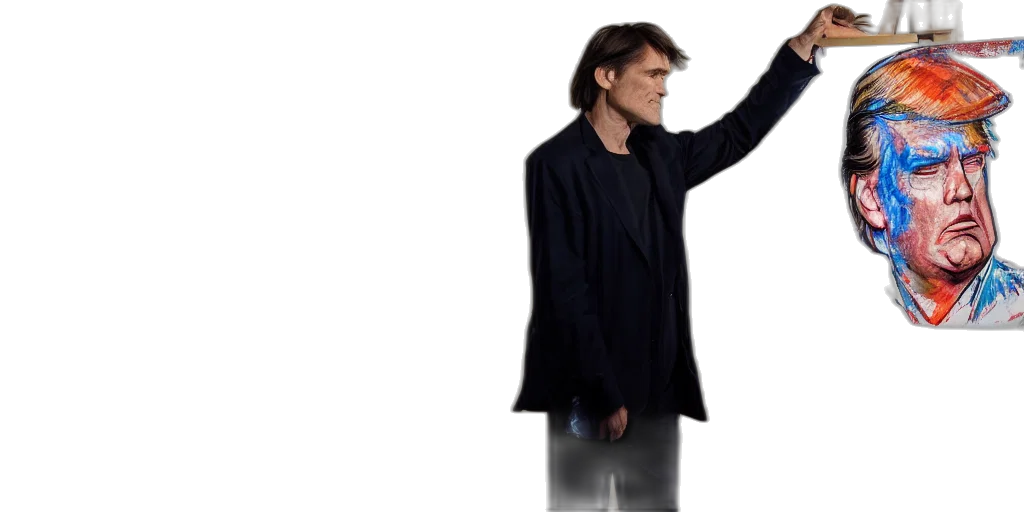 jacket, staff, umbrella, hair transparent PNG cut-out