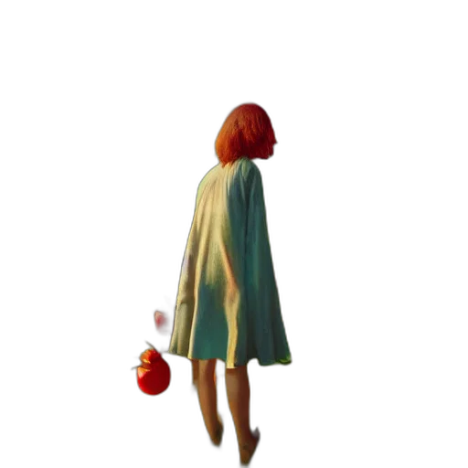 dress, umbrella, bottle, jacket, concept art, 3d render, pixel art, photorealistic transparent PNG cut-out