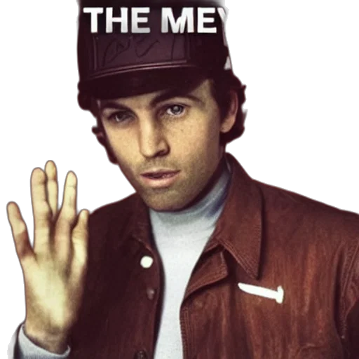 jacket, hat, face, staff transparent PNG cut-out