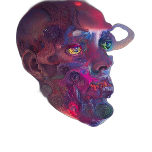 mask, face, robot, crown transparent PNG cut-out