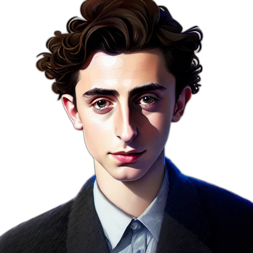 face, staff, hair, jacket, photorealistic, concept art, cartoon, fantasy art transparent PNG cut-out