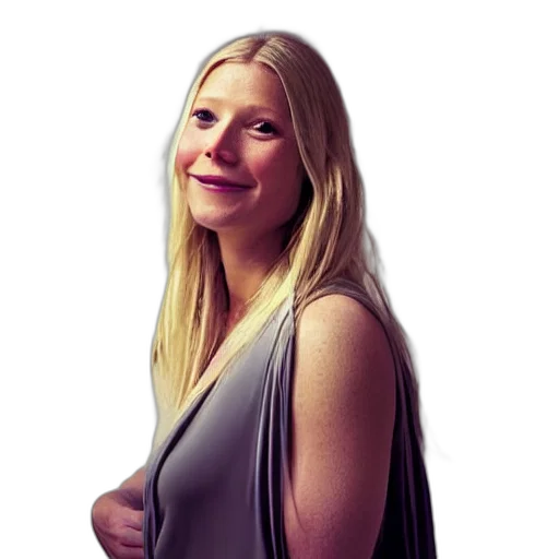 staff, dress, face, photorealistic, cartoon, photoshoot, gwyneth, paltrow transparent PNG cut-out
