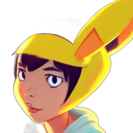 staff, face, hat, pixel art transparent PNG cut-out