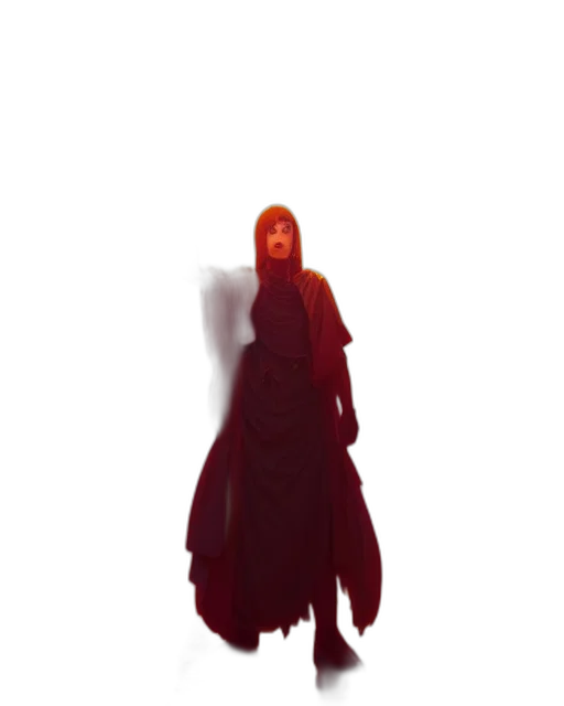 dress, jacket, creature, staff, concept art, pixel art, 3d render, fantasy art transparent PNG cut-out