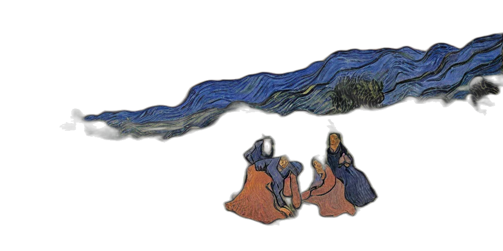 staff, jewelry, concept art, underwater, night, forest, snow, three transparent PNG cut-out