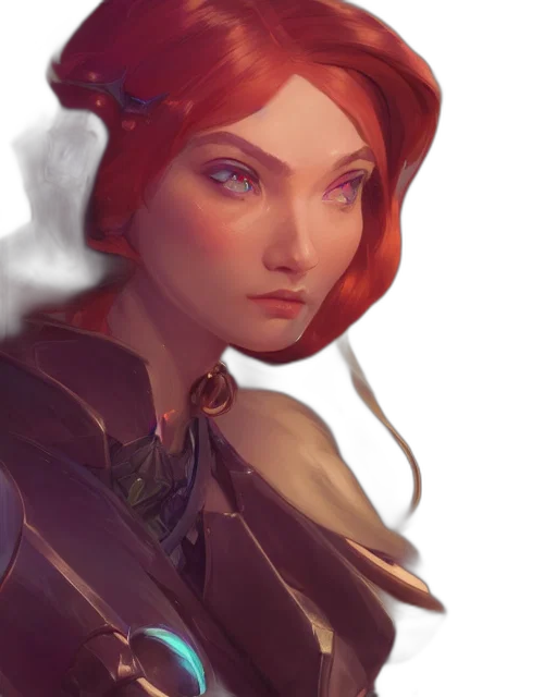face, crown, staff, fantasy art, concept art, photorealistic, oil painting, fire transparent PNG cut-out