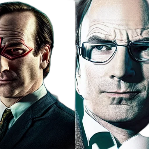 comic book art, bob, odenkirk, daredevil transparent PNG cut-out