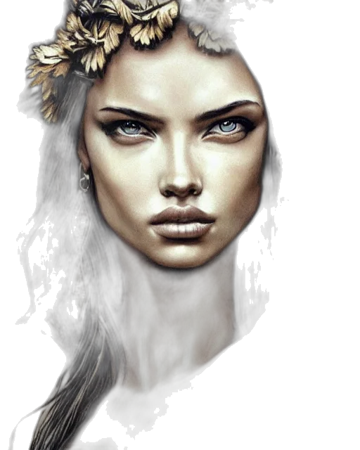 face, crown, jewelry, mask transparent PNG cut-out
