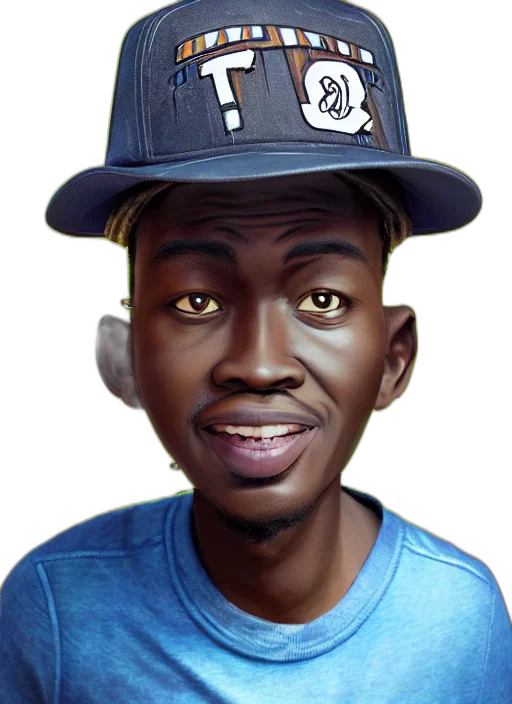 face, hat, staff, cartoon, photorealistic, concept art, oil painting, caricature transparent PNG cut-out