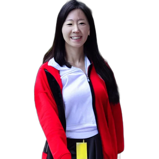 staff, jacket, dress, photorealistic transparent PNG cut-out