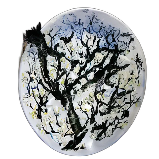 tree, jewelry, crown, photorealistic transparent PNG cut-out