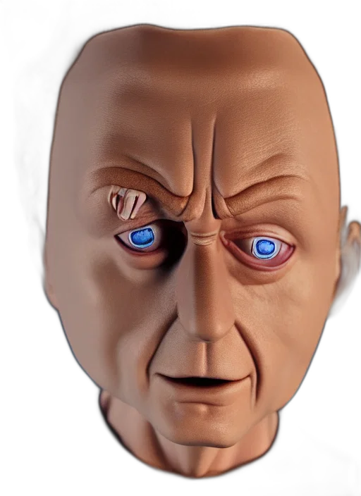 face, mask, robot, creature transparent PNG cut-out