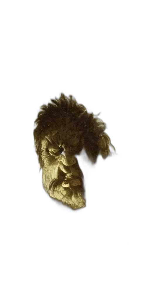 mask, hair, face, crown transparent PNG cut-out